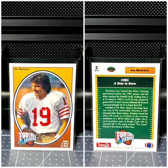 NFL COMPLETE SET Set of 9 Cards - Picture 3 of 13